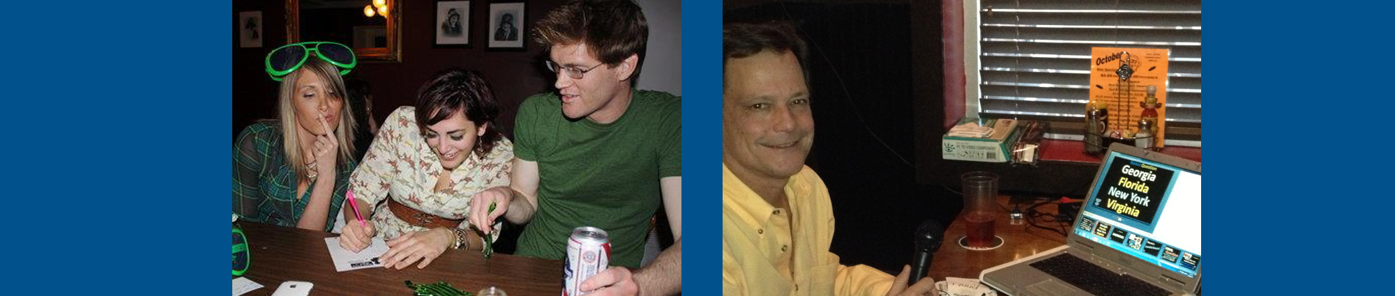 Collage of Trivia Participants